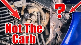 If Your TW200 Is Not Running Well or Wont Start Watch This Video Before Messing with Carburetor [upl. by Nauq]