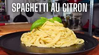 SPAGHETTI AU CITRON  Une recette facile et parfumée pour finir lété en beauté [upl. by Harper272]