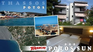 Potos Sun apartmány  Thassos Potos CK Turancar [upl. by Whittaker285]