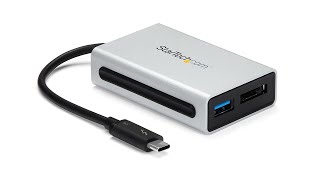 Thunderbolt 3 to eSATA Adapter  USB 31 10Gbps Port  TB3ESATU31  StarTechcom [upl. by Ahtaga364]