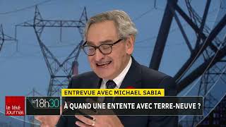 Nouveau plan d’action d’HydroQuébec  entrevue avec Michael Sabia [upl. by Dnama]