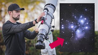 Taking a Picture of PLEIADES From My Backyard [upl. by Newmann88]