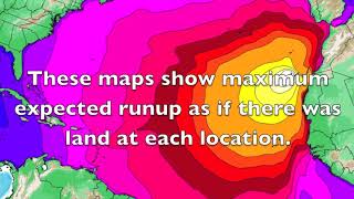 Cumbre Vieja landslide tsunami simulation effects la palma canary islands hyphothetical or real [upl. by Siro]