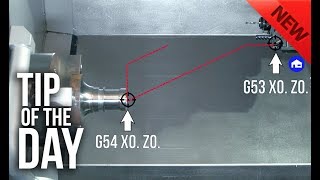 Use G53 not G28 to Cut Cycle Times and Position Your Lathe Turret – Haas Automation Tip of the Day [upl. by Atinuaj805]