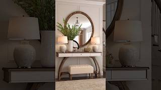 Entryway Decorating Ideas 2024 Entrance Foyer Designs Home Interior Design Trends console Table [upl. by Nyleahs]