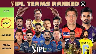 IPL Teams Ranked 🥈📊 Who Are The Good Teams Of IPL 2024 SRH amp KKR Squad Analysis 🧐 Pdoggspeaks [upl. by Hadley835]