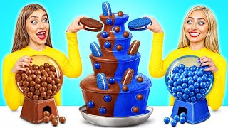 SchokoBrunnen Challenge  Fantastische FoodHacks von Mega DO Challenge [upl. by Nairad806]