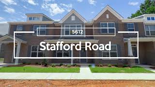 The Alston  Homesite 20  Brookdale Village Townhomes  Charlotte NC [upl. by Anett]