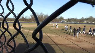 Brookdale Baseball vs Camden County College 2 [upl. by Aicul]