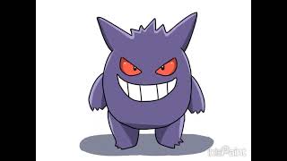 Gengar the shadow Pokémon animation [upl. by Ydnac]