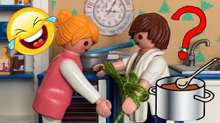 SAUCE BINDEN OHNO 🥄👨‍🍳😂 Playmobil Comedy Shorts [upl. by Ardnyk]