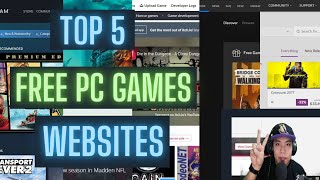 Top 5 Best Free Pc Game Download Websites Tagalog [upl. by Alber]