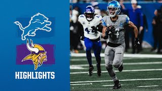 Detroit Lions close out the regular season with win No 12  2023 Week 18 Game Highlights [upl. by Anirtep]