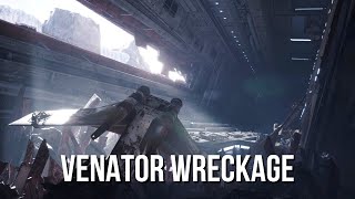 Venator Wreckage  Star Wars Ambience  Industrial sounds Dripping Abandoned Ship [upl. by Astrix701]