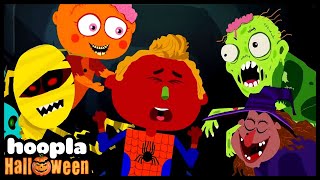 Spooky Finger Family  Halloween Funny Songs For Children  Hoopla Halloween [upl. by Hynes891]