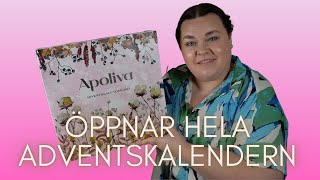 ÖPPNAR APOLIVA ADVENTSKALENDER 2023 [upl. by Sacci]