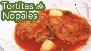 Tortitas de Nopales Con Queso Cómo hacer para limpiar Nopal muy Fácil [upl. by Nehr903]