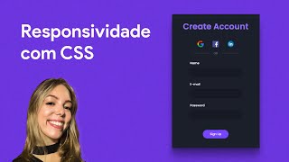 Responsividade no CSS [upl. by Liman]