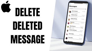 How to Permanently Delete Deleted Messages on iPhone [upl. by Hyacinthe]