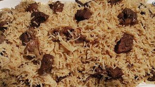 JINSI YA KUPIKA PILAU TAMU YA NYAMA YA NGOMBEBEEF PILAU [upl. by Nyrem887]