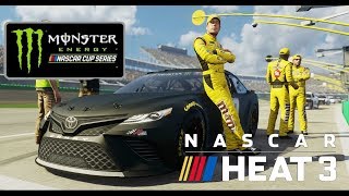 NASCAR Heat 3 Setup  Kentucky setup Monster Energy Series [upl. by Aeduj]