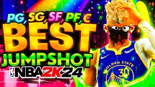 BEST JUMPSHOTS FOR EVERY BUILD in NBA 2K24  BEST SHOOTING SECRETS amp SETTINGS FOR GREENLIGHTS 2K24 [upl. by Htebaile]