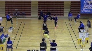 奈良岡 功大／武藤 映樹（浪岡・青森）vs 中島 巧／杉本 一樹（瓊浦・長崎）【高校選抜バド2019】BD準決勝 [upl. by Ellinej319]