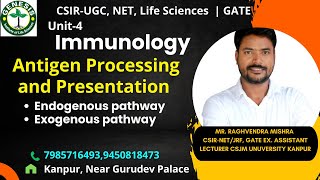 Antigen Processing and Presentation  Endogenous amp Exogenous pathways  Immunologygenesisinstitute [upl. by Ruttger]