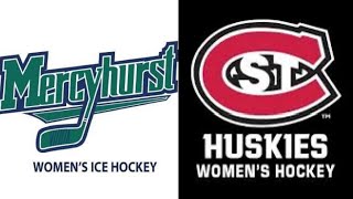 Mercyhurst 0 St Cloud State 2 Women’s Hockey FULL highlights Oct 524 [upl. by An185]