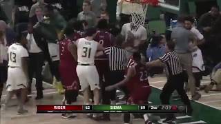 COLLEGE BASKETBALL FIGHTS 201718 [upl. by Tinaret175]