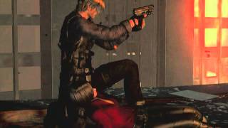 Leon saves Ada My favourite scene in Resident Evil 6 [upl. by Limann852]