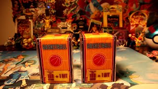 100 Basketball Cards Plus One Hit Fairfield Storage Cubes BASK88 [upl. by Scottie517]