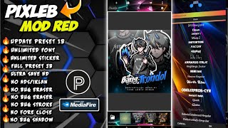 Download pixellab mod Red  Full font  full preset jb  full sticker  No fore close  no bug [upl. by Tab256]