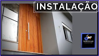 Como Instalar Porta Pivotante Ripada [upl. by Wilser]