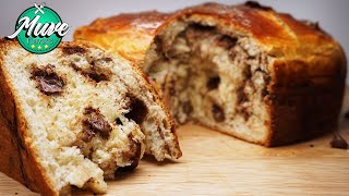 Panettone de CHOCOLATE casero paso a paso  Muve Flavors [upl. by Karlens]