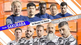 Team Sakuraba vs Team 10th Planet  QUINTET4 [upl. by Pas]