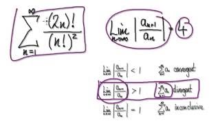 Video 2593  Ratio Test Convergence Series  n22n  Practice 22 [upl. by Annagroeg]