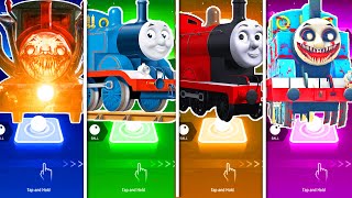 Choo Choo Charles 🆚 Thomas The Train 🆚 Red Thomas Train 🆚 Scary Thomas Train Tiles Hop EDM Rush 🔥 [upl. by Tal]