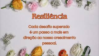 Resiliência  Motivacional [upl. by Ahseit]