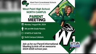 West Point Consolidated School District is hosting a parent meeting [upl. by Gehlbach]