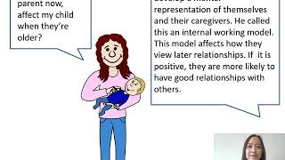 Bowlbys theory of attachment cartoon [upl. by Brass]