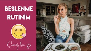 Çağla  Beslenme Rutinim  Yaşam Güzellik Bakım [upl. by Angie]