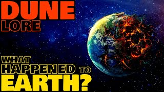 What Happened To Earth  Terras History Explained  Dune Lore Explained [upl. by Pavier]