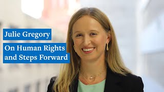 Julie Gregory on Human Rights Day [upl. by Ecinev]