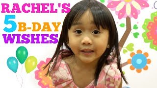 RACHELS BIRTHDAY WISHES Playground Candies and Shopping [upl. by Kam]