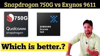 Snapdragon 750G vs Exynos 9611 full comparison  Snapdragon 750G vs exynos 9611  which is better [upl. by Narot]