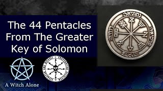 The 44 Pentacles of King Solomon By Frater Setnakh [upl. by Enimasaj]