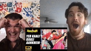 Yeh Kaali Kaali Aankhen Song REACTION  Baazigar  Shahrukh Khan amp Kajol [upl. by Elohcan]