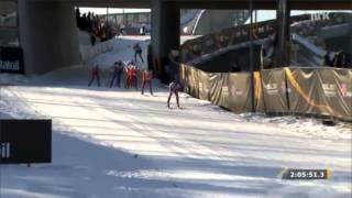 Norske høydepunkter fra VM på ski i Holmenkollen [upl. by Yekcim]