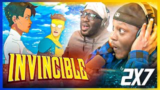 INVINCIBLE 2x7  Im Not Going Anywhere  Reaction  Review  Discussion [upl. by Aneeuqal474]